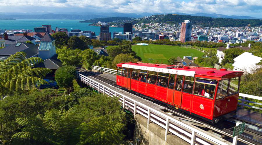 The best car rental options in Wellington airport